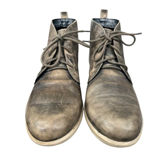 NAOT Women’s Levanto Brown Distressed Leather Ankle Boot Size 40 US 9/9.5 - Picture 7 of 12